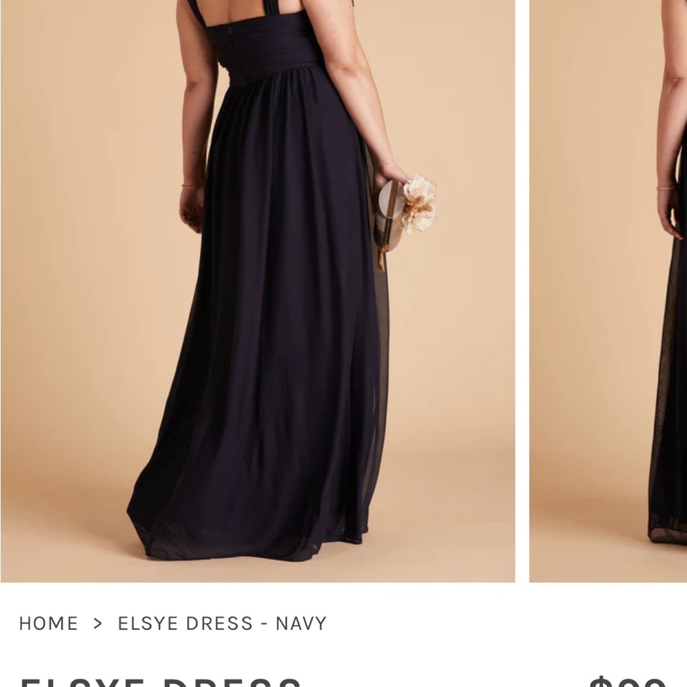 Birdy Grey Elyse Mesh Navy Size Medium - Picture 3 of 5
